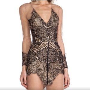For Love & Lemons Antigua Lace Mini
Dress Small